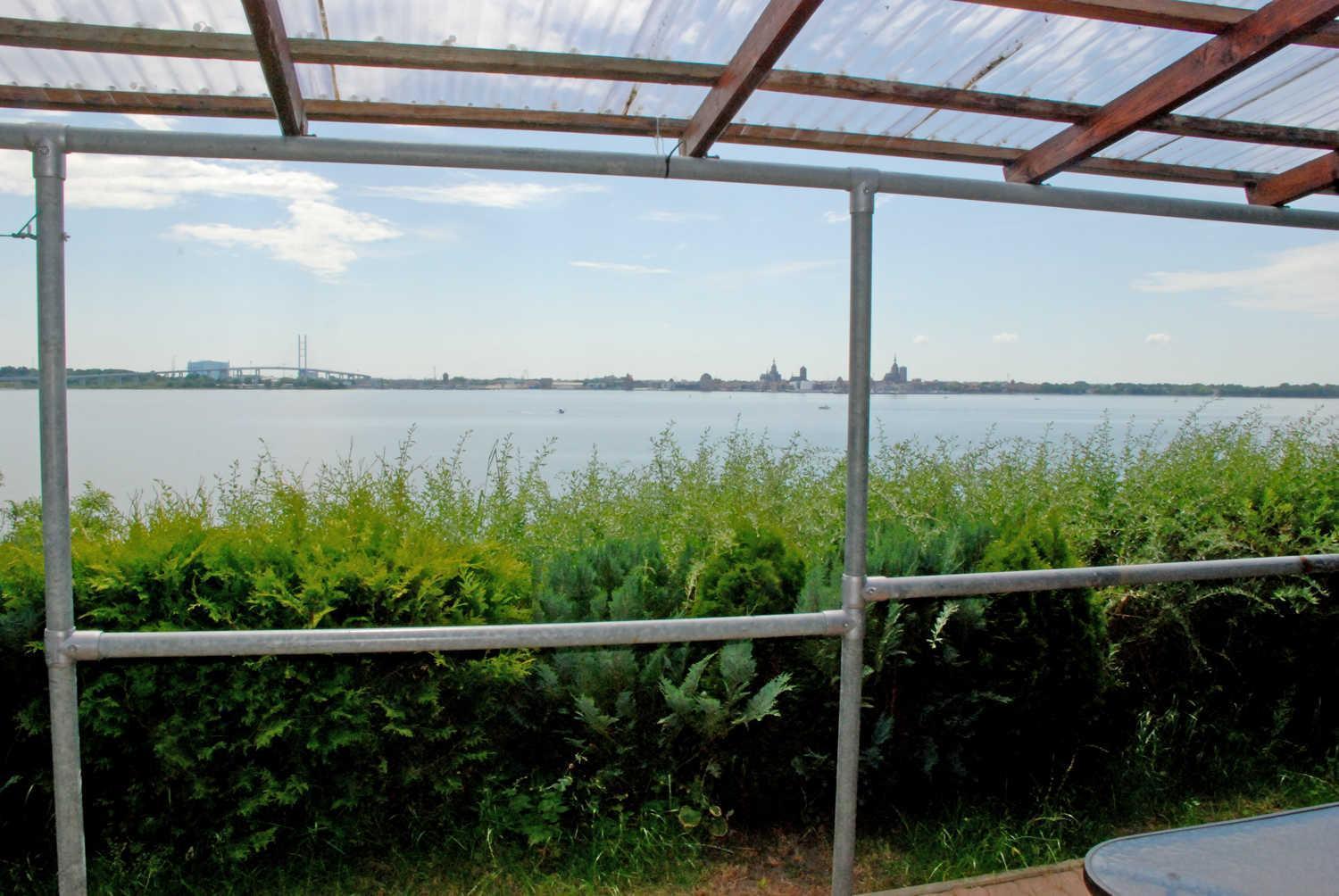 Ferienwohnung Mit Garten Und Sundblick Altefähr Dış mekan fotoğraf